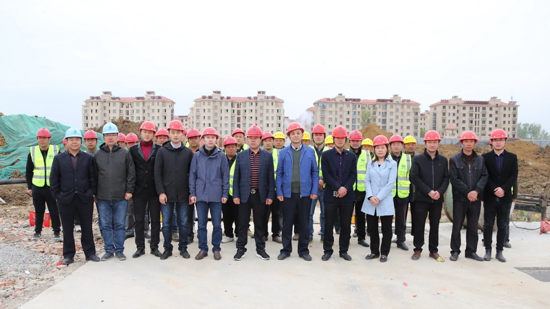水沐清华小区三、四期工程举行开工仪式