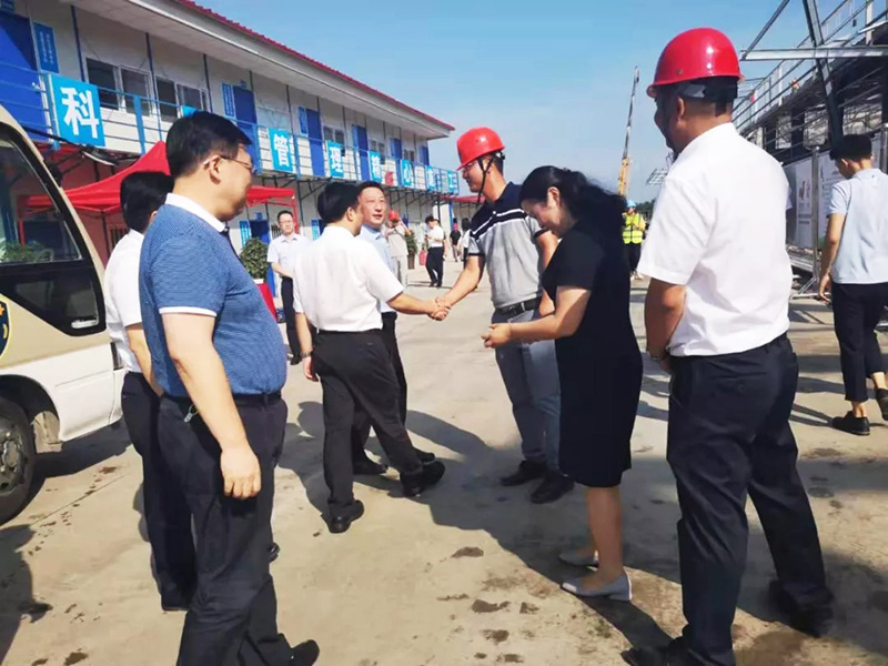 铜仁市市委书记及四套班子领导到铜仁（万山）物流园项目视察