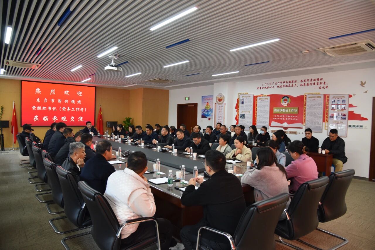 【快讯】盐城东台市委社会工作部部长、市委“两新”工委书记王清俊一行莅临集团公司调研 【快讯】盐城东台市委社会工作部部长、市委“两新”工委书记王清俊一行莅临集团公司调研